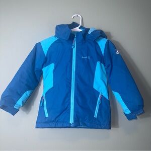 Kamik Girls Evie insulated snow‎ jacket Blue Size 110/5